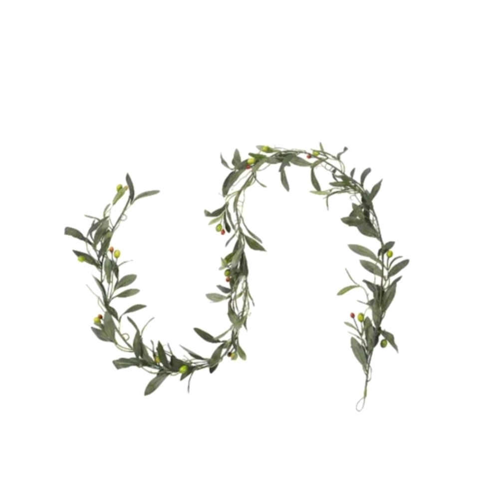 Bundle of two olive garlands